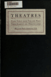 Book preview: Theatres; their safety from fire and panic, their comfort and healthfulness by Wm. Paul (William Paul) Gerhard