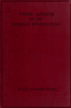 Book preview: Three aspects of the Russian revolution by Emile Vandervelde
