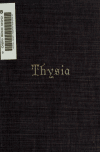 Book preview: Thysia; an elegy by Charles Lamb