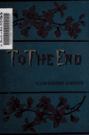 Book preview: To the end by C Lockhart-Gordon