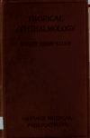 Book preview: Tropical ophthalmology by Robert Henry Elliot