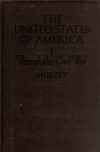 Book preview: The United States of America .. (Volume 1) by David Saville Muzzey