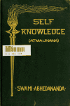 Book preview: Vedanta philosophy Self-knowledge [atma-jnana] by Swami Abhedananda