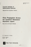 Book preview: Wave propagation across ion cyclotron resonance harmonic layers by Kaya Imre