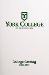 Book preview: York College of Pennsylvania (Volume 2009-2011, Vol. 55) by York College of Pennsylvania