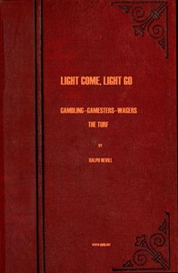 Cover of the book Light come, light go; by Ralph Nevill