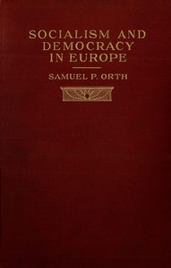 Cover of the book Socialism and democracy in Europe by Samuel Peter Orth