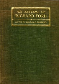 Cover of the book The letters of Richard Ford, 1797-1858 by Richard Ford