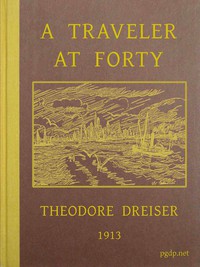 Cover of the book A traveler at forty by Theodore Dreiser