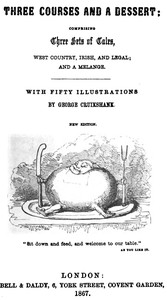Cover of the book Three Courses and a Dessert by Anonymous