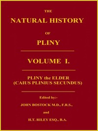 Cover of the book The Natural History of Pliny, Volume 1 (of 6) by Pliny the Elder