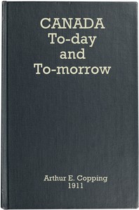 cover for book Canada To-day and To-morrow