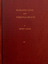 cover for book Romantic Love and Personal Beauty