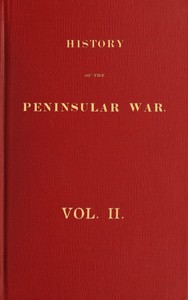 cover for book History of the Peninsular War, Volume 2 (of 6)
