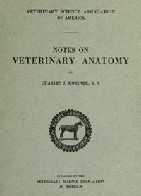 cover for book Notes on Veterinary Anatomy