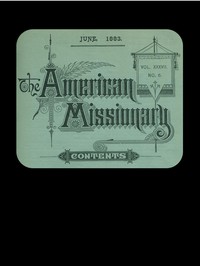 cover for book The American Missionary — Volume 37, No. 6, June 1883