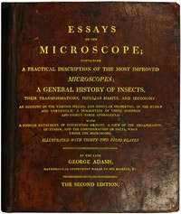 cover for book Essays on the Microscope