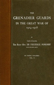 cover for book The Grenadier Guards in the Great War of 1914-1918, Vol. 2 of 3