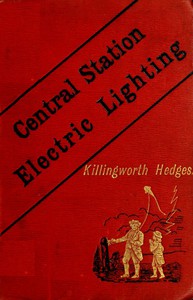 cover for book Central-Station Electric Lighting