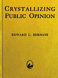 cover for book Crystallizing Public Opinion