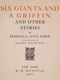 cover for book Six giants and a griffin, and other stories