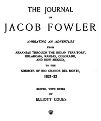 cover for book The Journal of Jacob Fowler