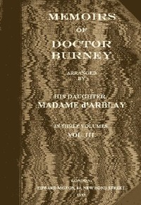 cover for book Memoirs of Doctor Burney (Vol. 3 of 3)