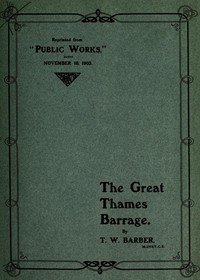 cover for book The Great Thames Barrage