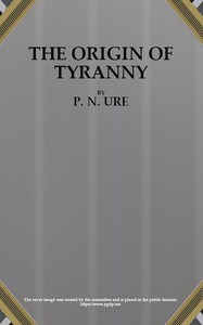 cover for book The Origin of Tyranny