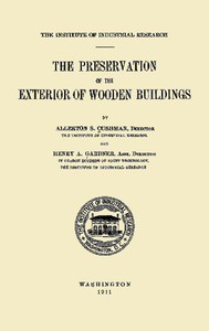 cover for book The Preservation of the Exterior of Wooden Buildings