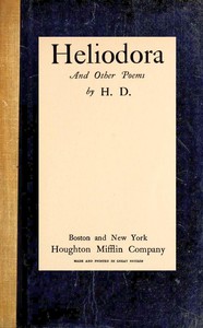 cover for book Heliodora, and Other Poems