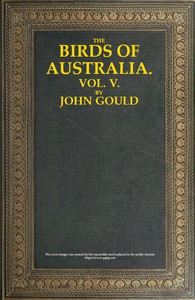 cover for book The Birds of Australia, Vol. 5 of 7