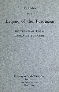 cover for book Uttara, the Legend of the Turquoise