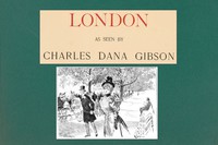 cover for book London as seen by Charles Dana Gibson