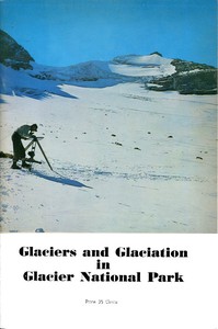 cover for book Glaciers and Glaciation in Glacier National Park