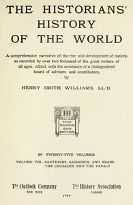 cover for book The Historians' History of the World in Twenty-Five Volumes, Volume 08