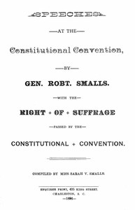 cover for book Speeches at the Constitutional Convention