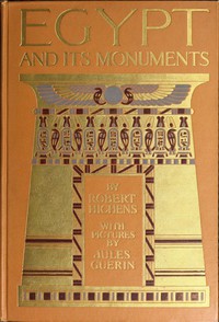 cover for book Egypt and Its Monuments