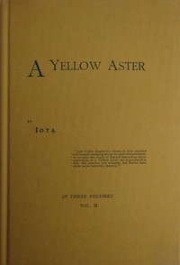 cover for book A Yellow Aster, Volume 2 (of 3)