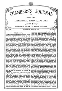 cover for book Chambers's Journal of Popular Literature, Science, and Art, No. 753, June 1, 1878