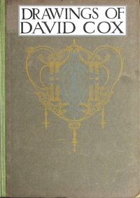 cover for book Drawings of David Cox