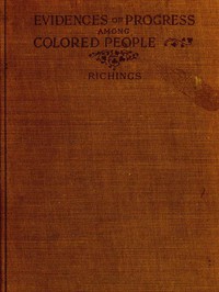 cover for book Evidences of Progress Among Colored People