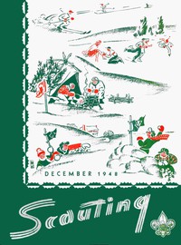 cover for book Scouting Magazine, December, 1948, Vol. 36, No. 10