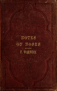 cover for book Notes on Noses