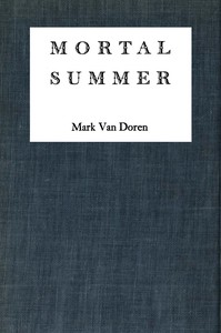 cover for book Mortal Summer