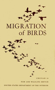 cover for book Migration of Birds (1950)