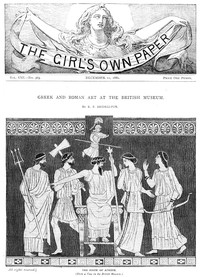 cover for book The Girl's Own Paper, Vol. VIII, No. 363, December 11, 1886