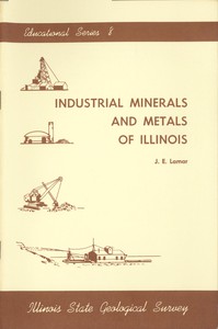 cover for book Industrial Minerals and Metals of Illinois
