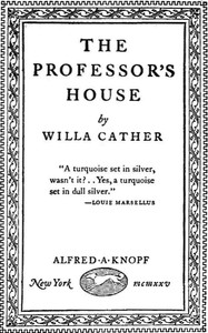 cover for book The Professor's House