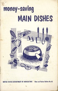 cover for book Money-Saving Main Dishes